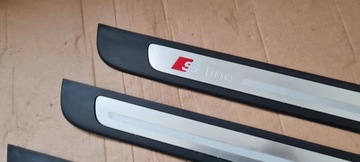 фото thumb №4, A6 c7 4g рестайлінг планка планки накладки порогові перед зад ліві праві