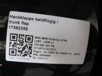 фото thumb №4, Дверь перед задняя mini clubman f54 jcw c19