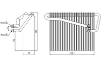 фото thumb №8, Випарник nissens 92301