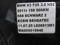фото thumb №16, Bmw x3 f25 бампер передній перед чорний 668 schwarz передній рестайлінг 7210451 pdc