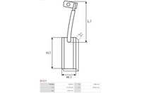 фото thumb №4, Щітка вугільна, генератор as-pl bx213