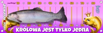 Рыболовная линейка 80 см ЕСТЬ ТОЛЬКО ОДНА КОРОЛЕВА!