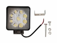 Фара рабочая 110x110x50 9 led x 3w 3510lm Цена, фото thumb
