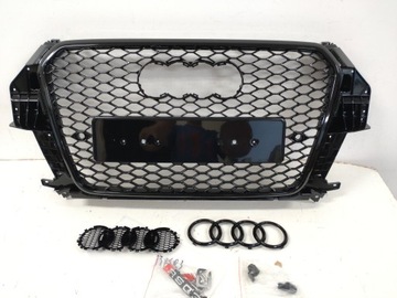 фото thumb №9, Rsq3 решётка радиатора sq3 audi q3 2011-15r новая решётка радиатор полный чёрный