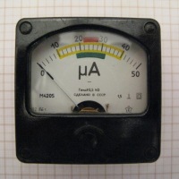 Микроамперметр M4205 0-50 мкА