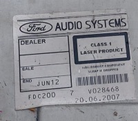 фото thumb №3, Радіо ford galaxy 7st7t-18c815-ab