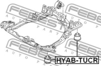 фото thumb №3, Втулка febest do kia sportage ii