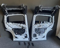 фото thumb №6, Tesla x дверь левая задние левый задняя демонтаж белый перламутр