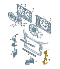 фото thumb №1, Кермо повітря перед ліва audi q5 aso оригінал
