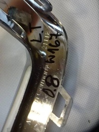 фото thumb №10, Хром молдинг бампера левый задняя mercedes gle w167 a1678857000