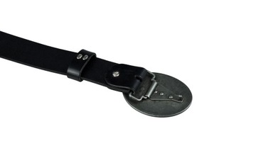 SKÓRZANY MĘSKI PASEK BLAKARDO 4CM CZARNY BOSS