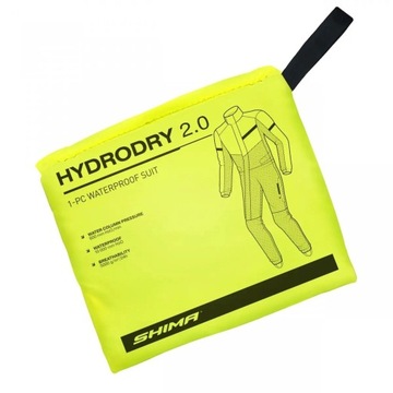 Дождевик SHIMA HYDRODRY 2.0 BLACK FLUO БЕСПЛАТНО