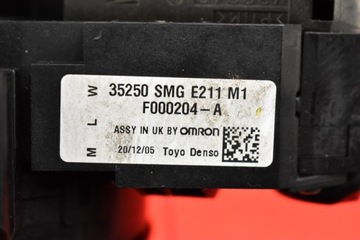 фото thumb №13, Переключатель комбинированный переключатель-паук 35250-smg-e211-m honda civic 8 viii 5d hb 05-08