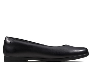CLARKS Детские балетки Scala Glide черные кожаные 22
