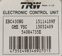 фото thumb №3, Opel vectra c рестайлинг 07 r 2.2 16v насос блок управления abs esp