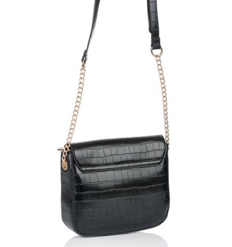Monnari Black Croco Boat Сумка на плечо Черный ПРЕМИУМ