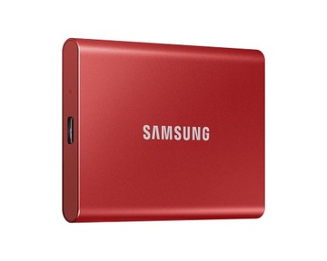 Твердотельный накопитель Samsung T7 2 ТБ USB 3.2 красный
