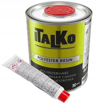 Ремкомплект лодки ITALKO смола 1 кг.
