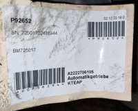 фото thumb №8, Коробка передач передач mercedes cls w257 450 3.0 a2222706105