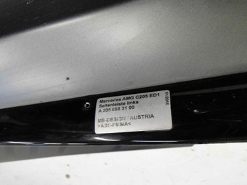 фото thumb №12, Mercedes c 205 купе планка порогова 63 amg w205
