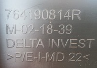 фото thumb №3, Планка порогова ліва dacia sandero iii stepway 764190814r новий оригінал