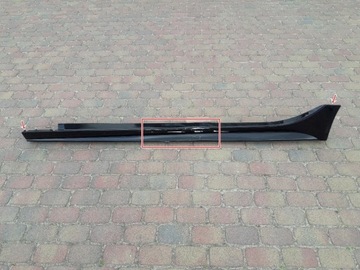 фото thumb №2, Jaguar xe x760 r-sport порог левая планка накладка пороговая