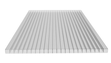 Poliwęglan komorowy 2000x1050, bezbarwny 10 mm na wymiar