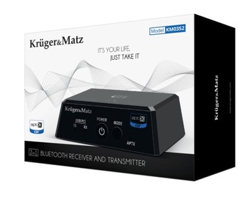 Odbiornik i nadajnik Bluetooth HiFi Audio Apt-X NF