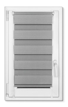 Рулонная штора день-ночь DECORI 81х150 РАТТАН