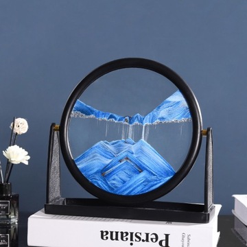 ДИНАМИЧЕСКИЙ ПЕСОК 3D-ИЗОБРАЖЕНИЕ УКРАШЕНИЕ ГОСТИНОЙ ДВИЖЕНИЕ ПЕСКА ДЛЯ ВРАЩЕНИЯ