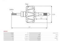 фото thumb №3, Крильчатка, генератор as-pl ar5032