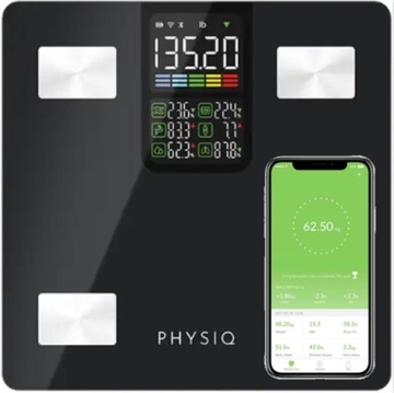 Аналитические весы для ванной комнаты с 13 параметрами Apple Health, Google Fit, Fitbit