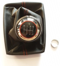 фото thumb №1, Ручка перемикання передач чохол 6-g audi q5 8r 2008-