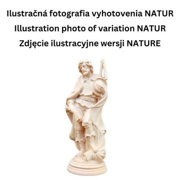 Szopka Gwiazda Poranna -Stajnia i 17 figurek - Kolor, 15 cm / 66 x 30