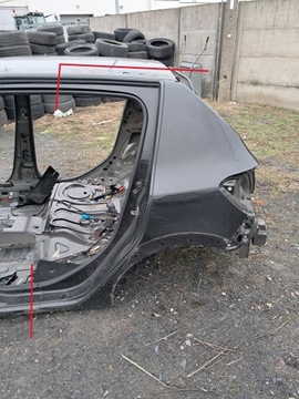 фото thumb №1, Чверть крило лівий зад задній dacia sandero stepway ii