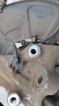 фото thumb №13, Mercedes w212 2.2 cdi поворотна опора ступиця перед ліва lub права датчик abs