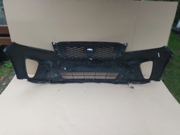 фото thumb №12, Kia sorento 17- рестайлинг бампер переднее bez отверстий hit