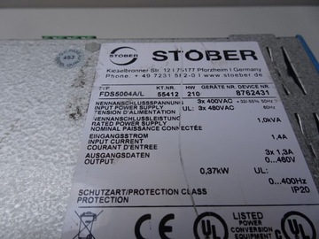 STOBER POSIDRIVE FDS FDS5004A/L 0,37 КВТ ИНВЕРТОР