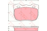 фото thumb №13, Гальмівні колодки ham. land rover p. discovery 94- з датчиком trw gdb394