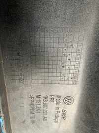 фото thumb №8, Vw scirocco lift r20 бампер передній