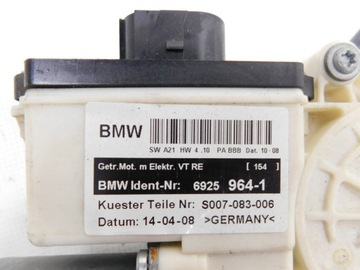 фото thumb №9, Підйомник двигунчик скла правий перед - bmw x3 e83 03-10