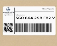 фото thumb №1, Накладка 5g0864298f82v vw golf