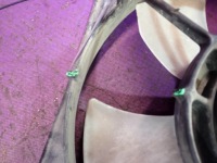 Toyota corolla e12 00-08 2.0 вентилятор радіатора 168000-3550 Київ, фото thumb