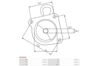 фото thumb №6, Крышка стартер, карбюратора as-pl sbr0089s