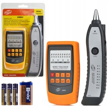 SZUKACZ PAR PRZEWODÓW TESTER SIECI WIRE TRACKER