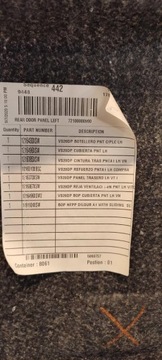 фото thumb №8, Mercedes vito w447 боковина багажника левый a4476927700