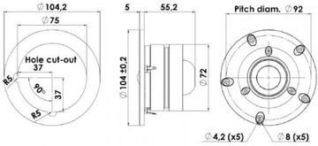 Динамик Scan Speak Discovery D2604/833000