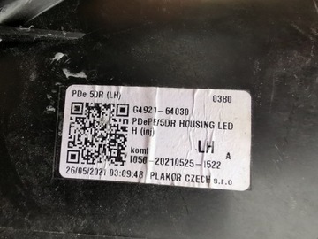 фото thumb №15, Hyundai i30 iii 3 рестайлинг 20r- лампа левая передняя левый перед полный led