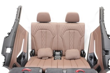 фото thumb №5, Сиденья комфорт диван обшивки полный 7os 3rzędy bmw g07 x7 merino coffee массаж