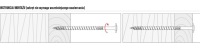 Шурупы столярные 6х140 TORX30 С ПЛИСТОЧНОЙ ГОЛОВКОЙ ДЛЯ ДЕРЕВЯННЫХ КОНСТРУКЦИЙ 100 шт.